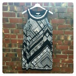 Beautiful Black and Cream Dress